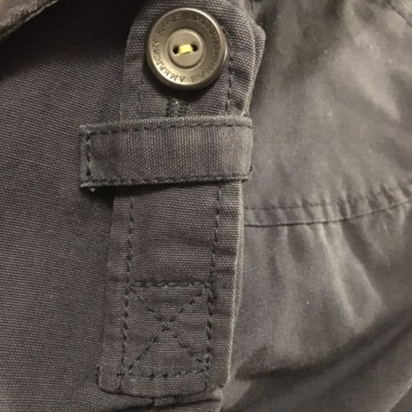 Y2K Vintage Navy Cropped Double Breasted Blazer Jacket - Picture 6 of 13